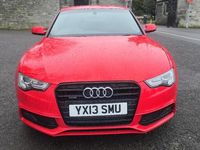 Usado Audi A5 Black Edition 177 HP (130 kW) 2013 Vermelho Coupé