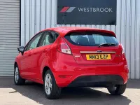 Used Ford Fiesta Zetec 2013 Red Hatchback