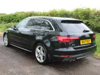 Used Audi A4 S-Line 2017 Black Estate