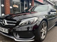 Used Mercedes C250 AMG line 204 HP (150 kW) 2014 Black Estate