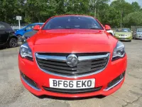 Used Vauxhall Insignia SRi 170 HP (125 kW) 2016 Red Hatchback