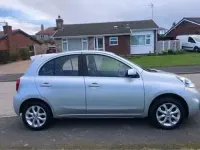 Used Nissan Micra Acenta 80 HP (58 kW) 2013 Silver Hatchback