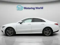 Used Mercedes CLA250e AMG line 2022 White Coupe