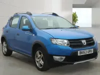 Used Dacia Sandero Ambiance 90 HP (66 kW) 2013 Blue Hatchback