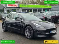 Usado Tesla Model 3 Long Range AWD 366 kW (498 CV) 2020 Negro Berlina