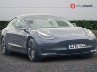 Used Tesla Model 3 Long Range AWD 366 kW (498 HP) 2020 Grey Sedan