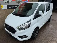 Used Ford Transit Custom Limited 130 HP (95 kW) 2022 White Van