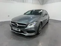 Used Mercedes CLS350 AMG line 258 HP (189 kW) 2017 Grey Coupe
