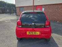 Used Peugeot 108 Allure 72 HP (52 kW) 2021 Red Hatchback