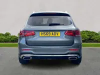 Begagnad Mercedes GLC300 AMG line 2020 Grå Kombi