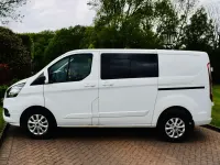 Used Ford Transit Custom Limited 130 HP (95 kW) 2022 White Van