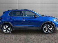 Used VW T-Cross Black Edition 110 HP (80 kW) 2023 Blue SUV