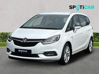 Used Vauxhall Zafira Tourer SRi 138 HP (101 kW) 2017 White MPV