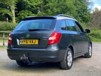 Used Skoda Fabia SE 90 HP (66 kW) 2011 Grey Estate
