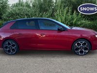 Used Vauxhall Astra Ultimate 128 HP (94 kW) 2024 Red Hatchback