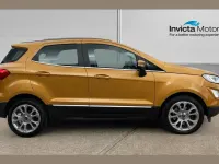 Used Ford Ecosport Titanium 125 HP (91 kW) 2019 Yellow SUV