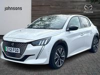 Used Peugeot e-208 GTi 98 kW (134 HP) 2021 White Hatchback