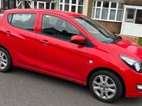 Used Vauxhall Viva 75 HP (55 kW) 2016 Red Hatchback