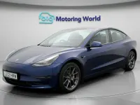 Used Tesla Model 3 Long Range AWD 366 kW (498 HP) 2021 Blue Sedan