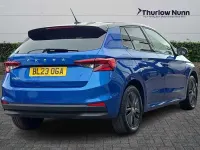 Used Skoda Fabia Colour Edition 95 HP (69 kW) 2023 Blue Hatchback