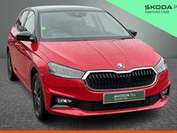 Used Skoda Fabia Design Edition 85 HP (62 kW) 2025 Velvet red metallic black magic pearl effect Hatchback