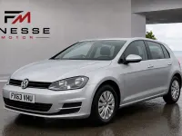 Used VW Golf VII S 105 HP (77 kW) 2013 Silver Hatchback