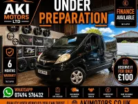 Used Vauxhall Vivaro Sportive 115 HP (84 kW) 2011 Black MPV