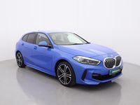 Used BMW 118 M Sport 138 HP (101 kW) 2020 Blue Hatchback