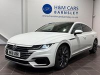 Używany VW Arteon R-line 280 KM (205 kW) 2018 Biały Hatchback