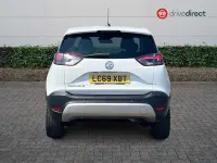 Used Vauxhall Crossland X Elite 130 HP (95 kW) 2019 White SUV