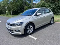 Used VW Polo SE 95 HP (69 kW) 2019 Silver Hatchback