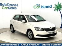 Used Skoda Fabia SE 95 HP (69 kW) 2017 White Hatchback