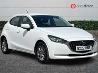 Used Mazda 2 75 HP (55 kW) 2022 White Hatchback