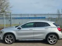 Used Mercedes GLA200 AMG line 136 HP (100 kW) 2018 Silver SUV