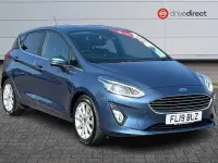 Used Ford Fiesta Titanium X 100 HP (73 kW) 2019 Blue Hatchback