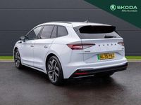 Used Skoda Enyaq iV SportLine 210 kW (286 HP) 2025 Moon white metallic SUV