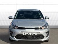 Used Kia Rio 101 HP (74 kW) 2022 Silver Hatchback