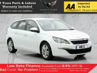 Used Peugeot 308 Active 130 HP (95 kW) 2016 White Estate