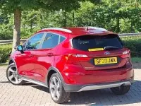 Used Ford Fiesta Active 125 HP (91 kW) 2020 Red Hatchback