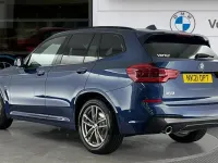 Used BMW X3 M Sport 190 HP (139 kW) 2021 Blue SUV
