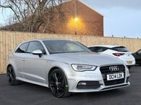 Used Audi A3 S-Line 2014 Silver Hatchback