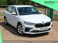 Used Skoda Scala SE 115 HP (84 kW) 2025 Moon white metallic Hatchback