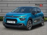 Used Citroën C3 PureTech 110 HP (80 kW) 2023 Blue Hatchback
