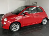 Used Fiat 500 Lounge 85 HP (62 kW) 2013 Red Cabriolet