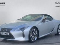 Used Lexus LC 500 Sport Line 464 HP (341 kW) 2022 Silver Cabriolet