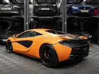 Used McLaren 570S 570 HP (419 kW) 2016 Orange Coupe