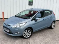 Used Ford Fiesta Zetec 2010 Blue Hatchback