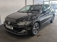 Used VW Polo Match 80 HP (58 kW) 2021 Black Hatchback