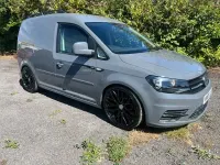Used VW Caddy Trendline 102 HP (75 kW) 2018 Grey MPV