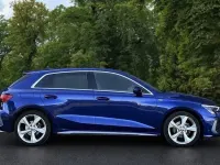 Used Audi A3 Sportback S-Line 110 HP (80 kW) 2024 Blue Hatchback